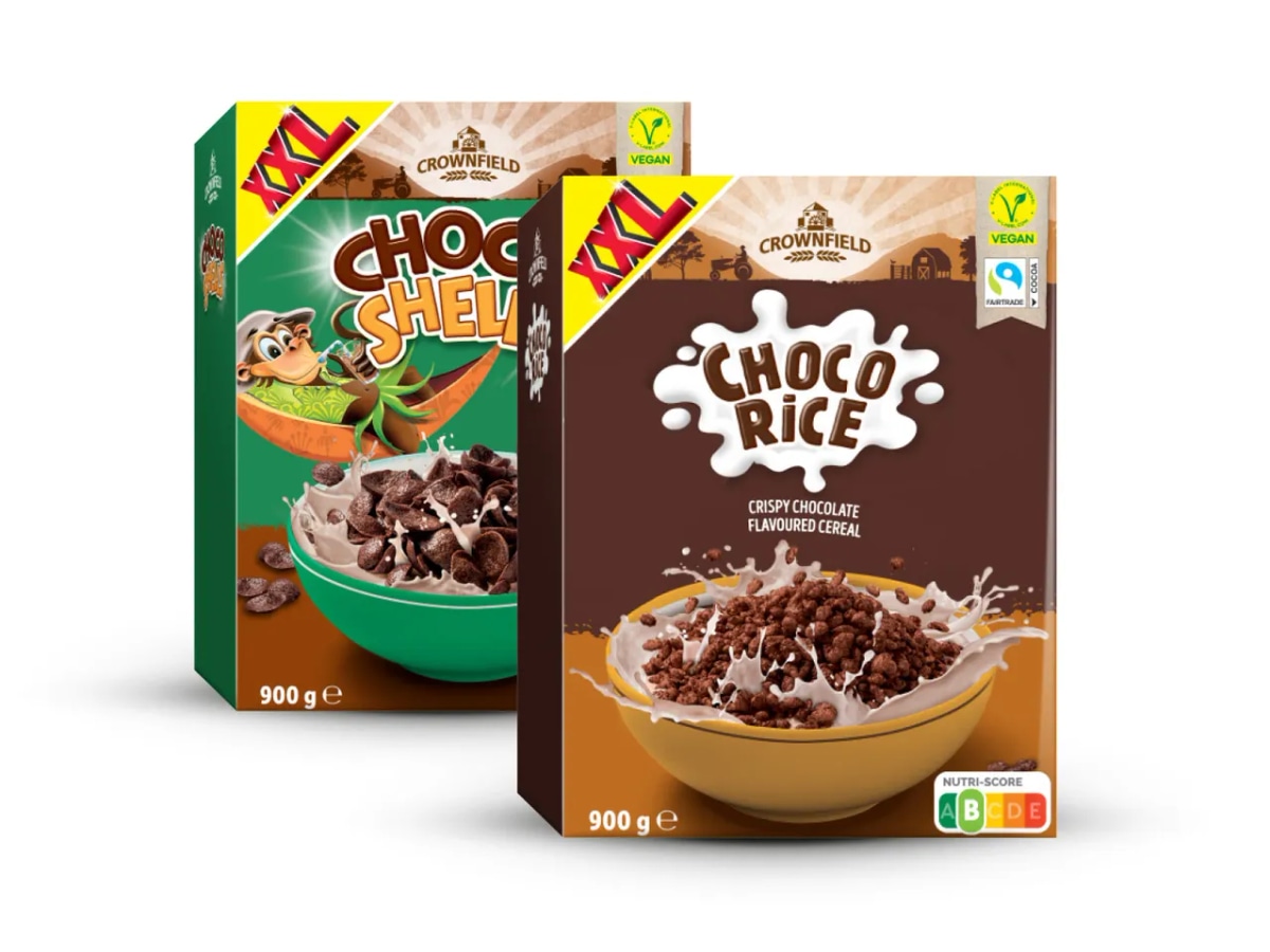 Crownfield Choco rice XXL 900 g - Akcija u trgovini Lidl