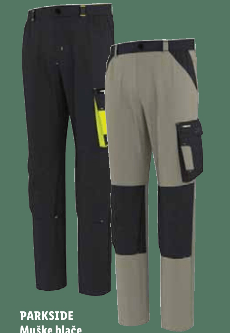 PARKSIDE Muške hlače Komad - Akcija u trgovini Lidl