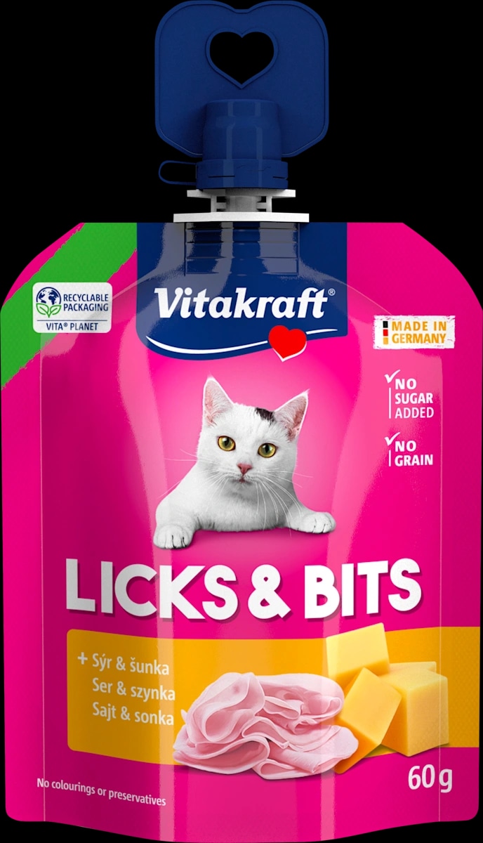 Vitakraft Licks & Bits poslastica za mačke 60 g - Akcija u trgovini Spar