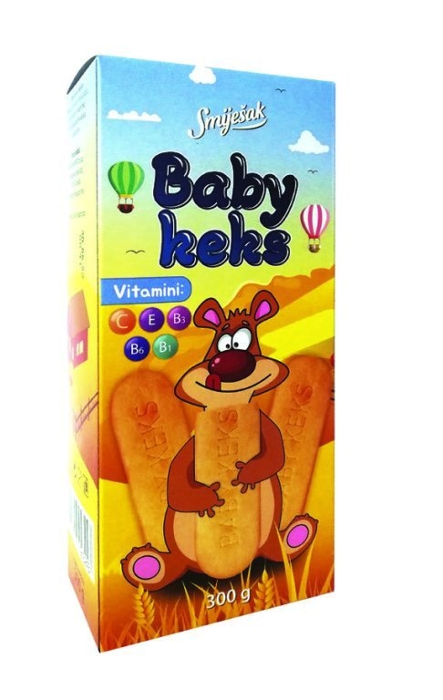 Smiješak Baby keks 300 g Akcija u trgovini Gavranović