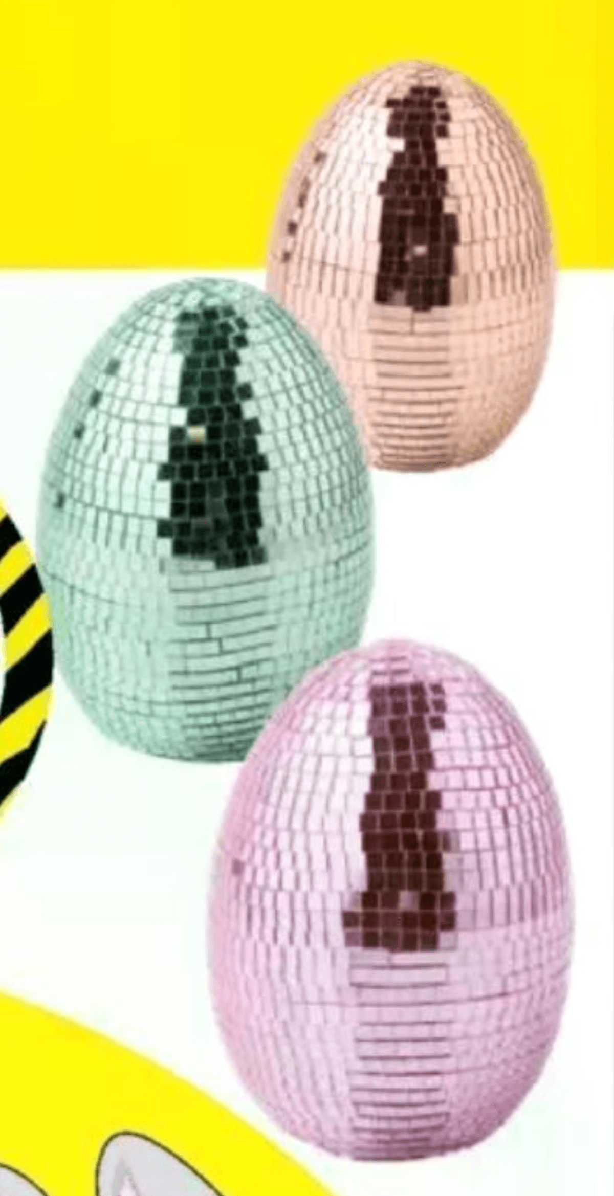 Disco ukrasno jaje 10 x 14 cm - Akcija u trgovini Tedi