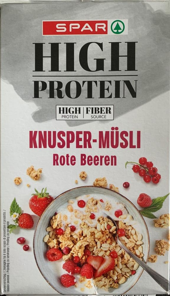 Spar High Protein Knuspermüsli 500 g - Akcija u trgovini Spar