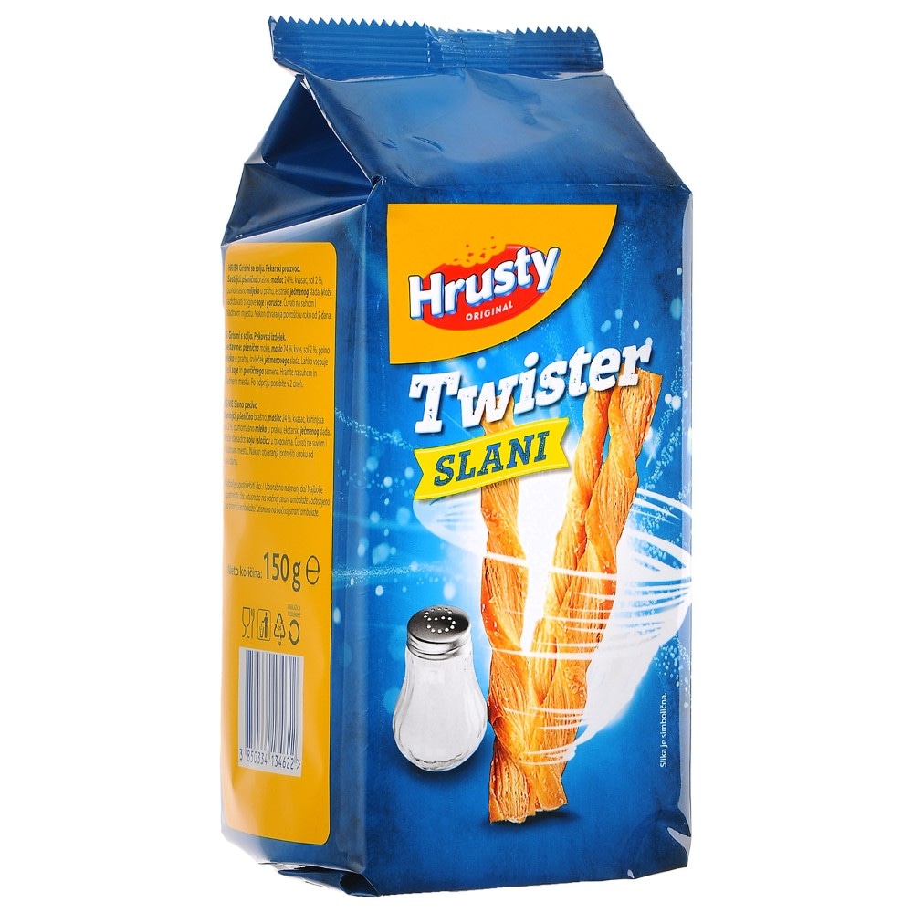 Hrusty Twister 150 g Akcija u trgovini Konzum