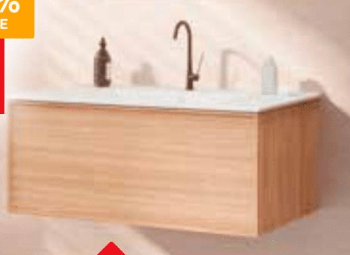 Element s umivaonikom Furino - Akcija u trgovini Lesnina