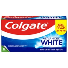 Colgate Zubna Pasta Advanced White 2x75ml - Akcija u trgovini Vrutak