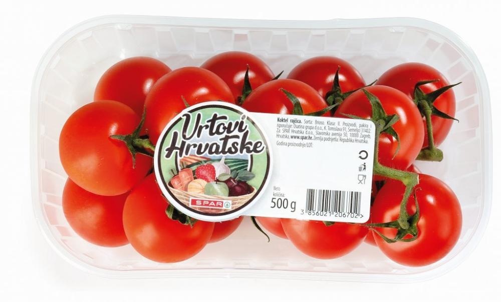 Rajčica koktel 500 g Vrtovi Hrvatske - Akcija u trgovini Spar