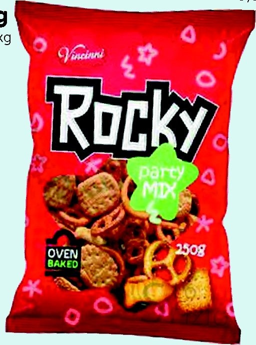 Vincinni Pereci Rocky Party Mix 250 g - Akcija u trgovini Boso