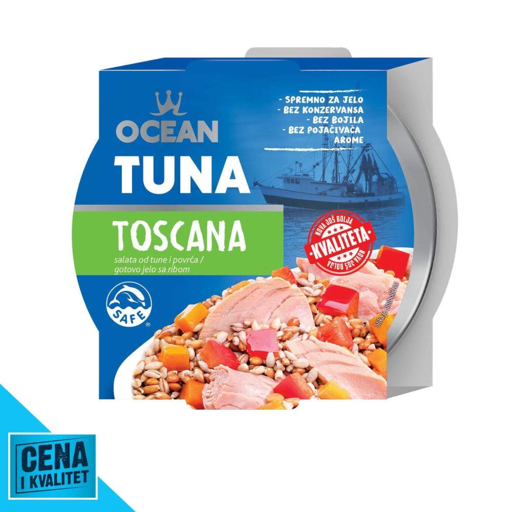 OCEAN TUNA SALATA 210/160g - Akcija u trgovini Konzum