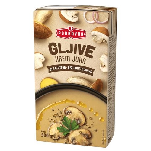 Podravka Krem juha Gljive 500ml - Akcija u trgovini Žabac