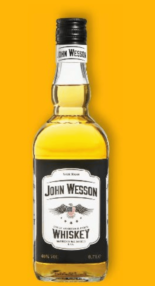 JOHN WESSON Whisky 0,7 l - Akcija u trgovini Kaufland