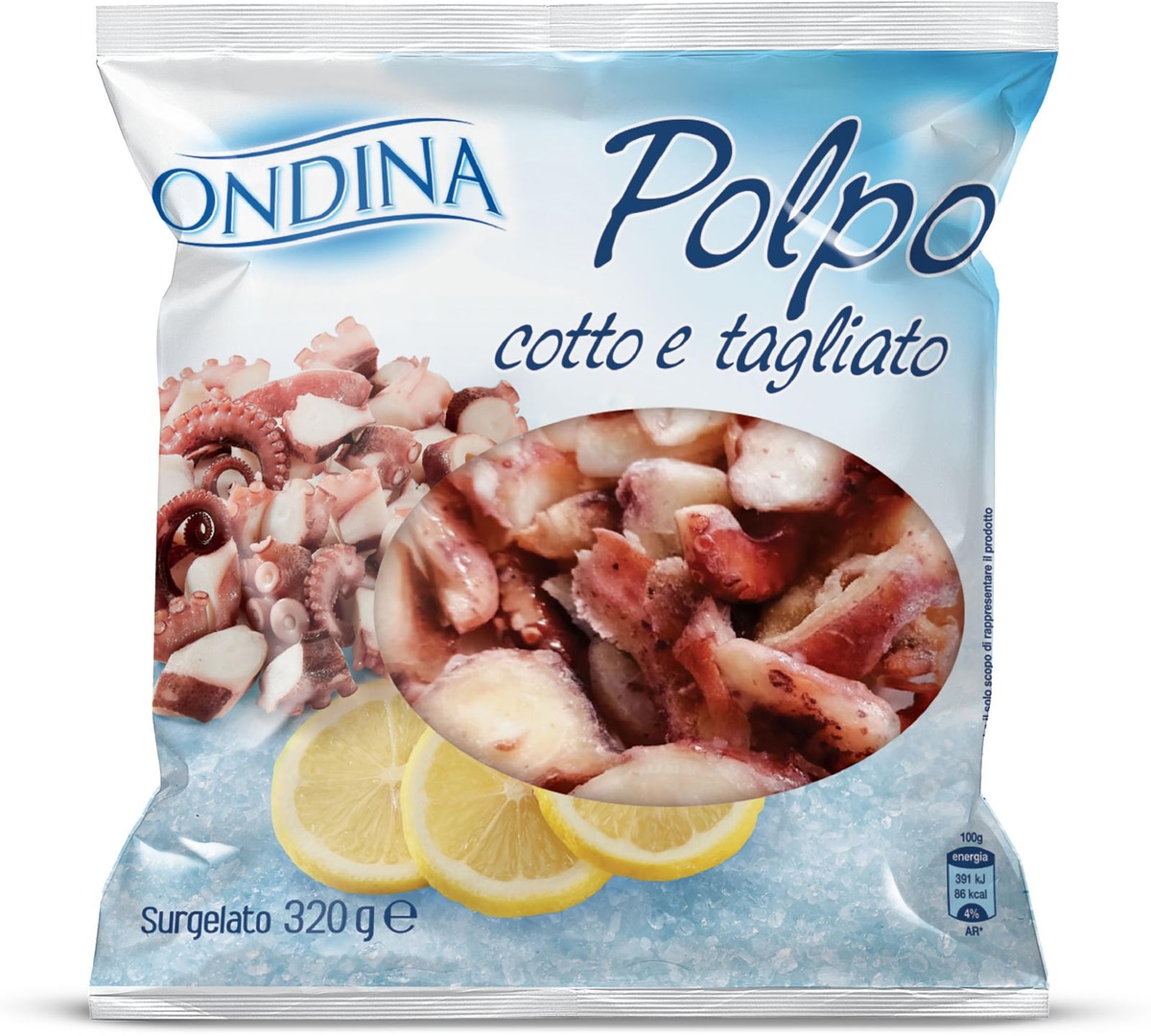 Ondina Hobotnica kuhana i narezana 320 g Akcija u trgovini Eurospin
