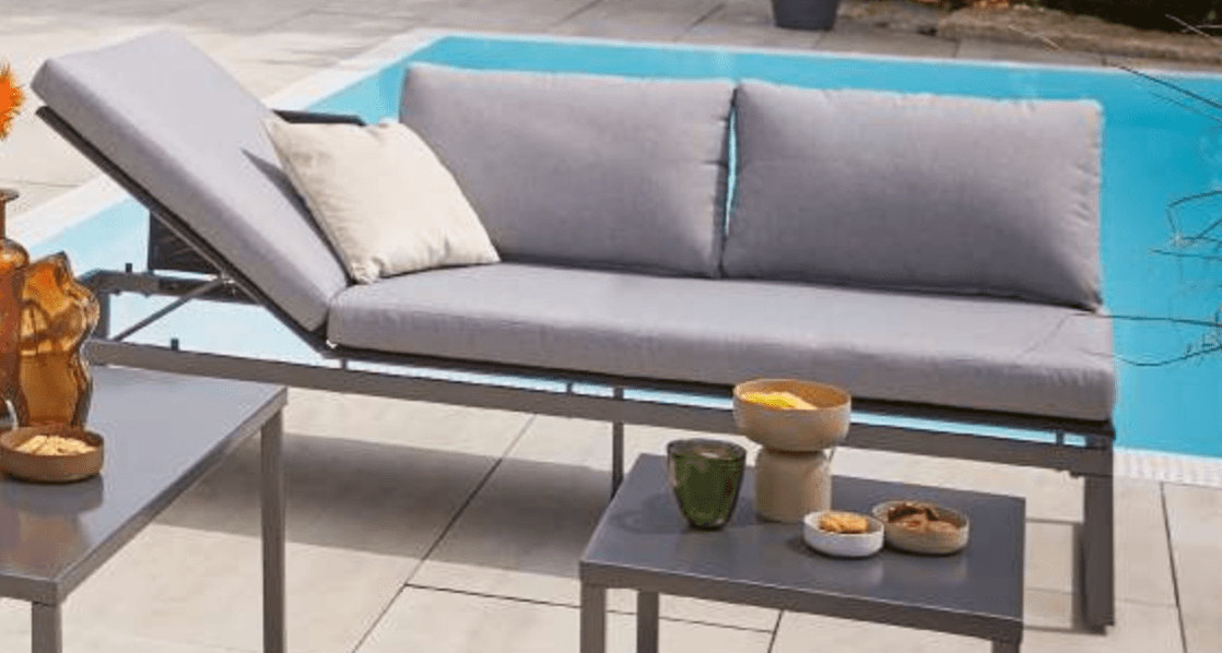 sunfun Lounge vrtni trosjed 'Maja Slim' - Akcija u trgovini Bauhaus