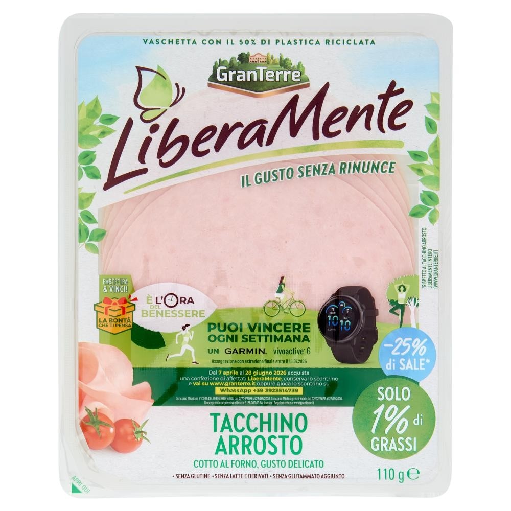 Gran Terre LiberaMente Tacchino Arrosto 110g - Akcija u trgovini Žabac