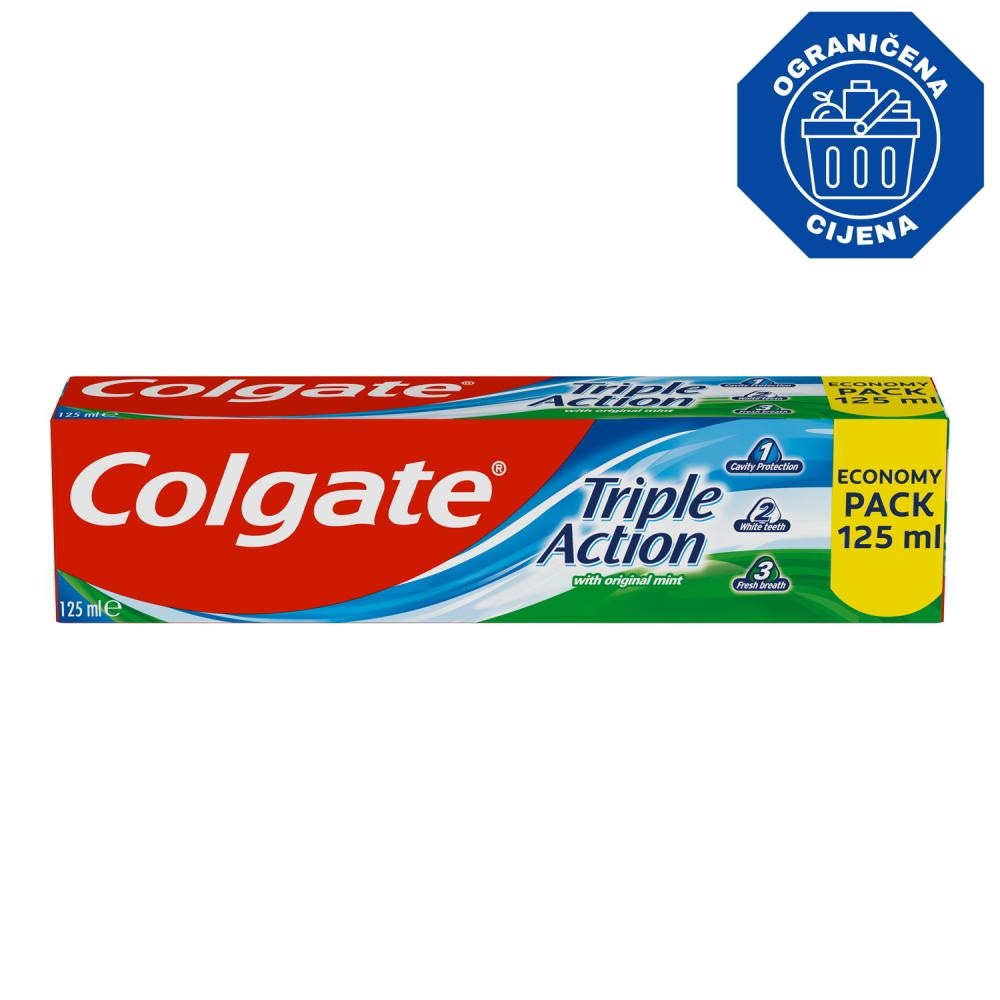 Zubna pasta 125ml Colgate - Akcija u trgovini Konzum