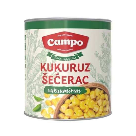 Campo Kukuruz šećerac 3x 150 g - Akcija u trgovini Plodine