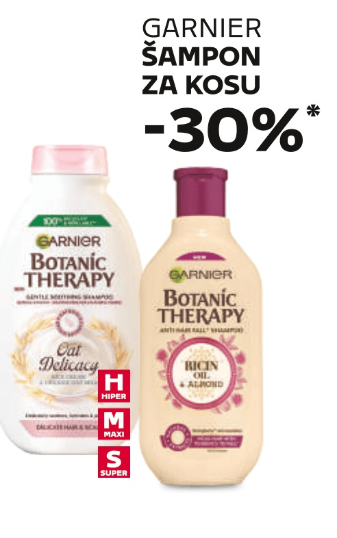 Garnier Šampon za kosu - Akcija u trgovini Tommy