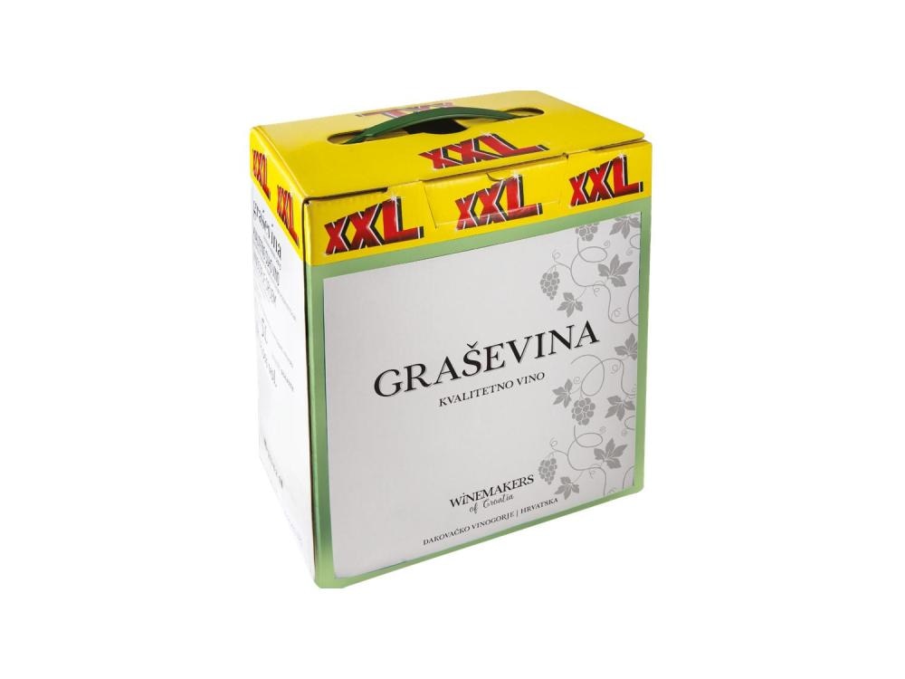 Winemakers of Croatia Graševina kvalitetno vino 5 l - Akcija u trgovini Lidl