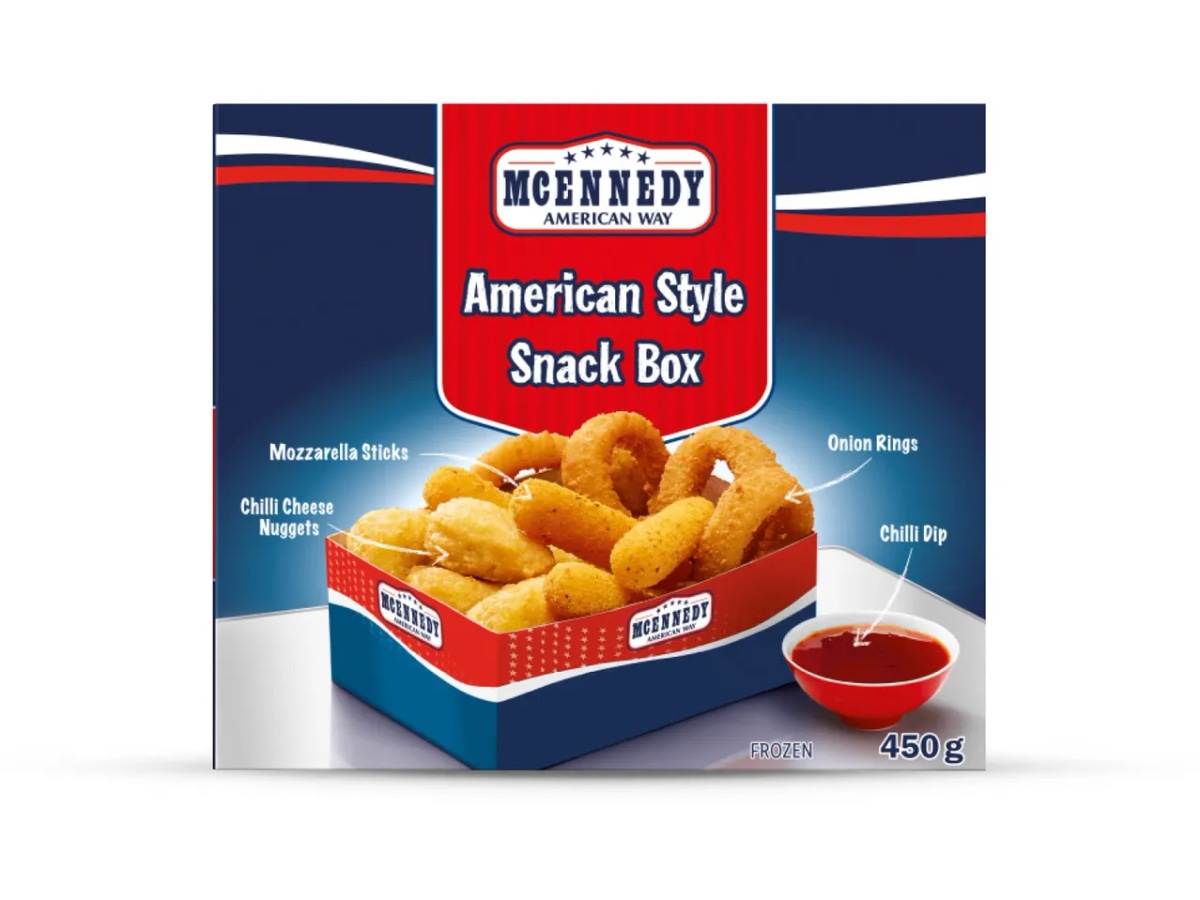 MCENNEDY American style snack box 450 g - Akcija u trgovini Lidl