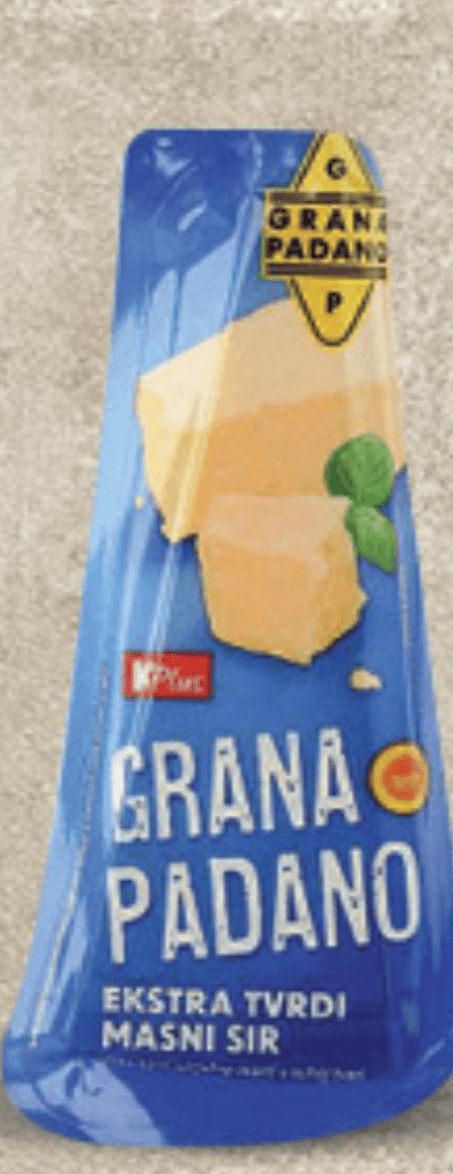 Grana Padano sir 200g K PLUS - Akcija u trgovini Konzum