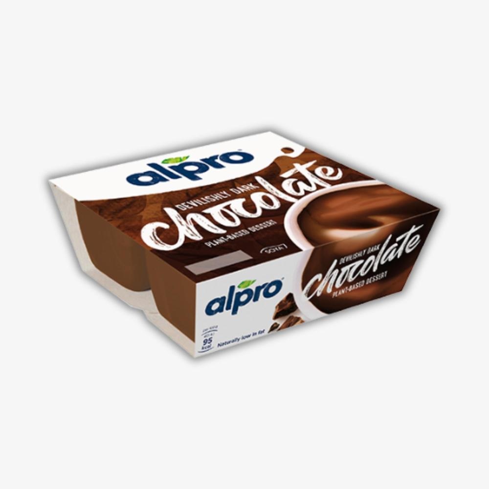 Alpro desert od soje s okusom tamne čokolade 4 kom. 500 g - Akcija u trgovini Dm