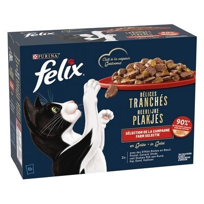 Felix Tasty Shreds meso i riba 4x85 g - Akcija u trgovini Zoo City
