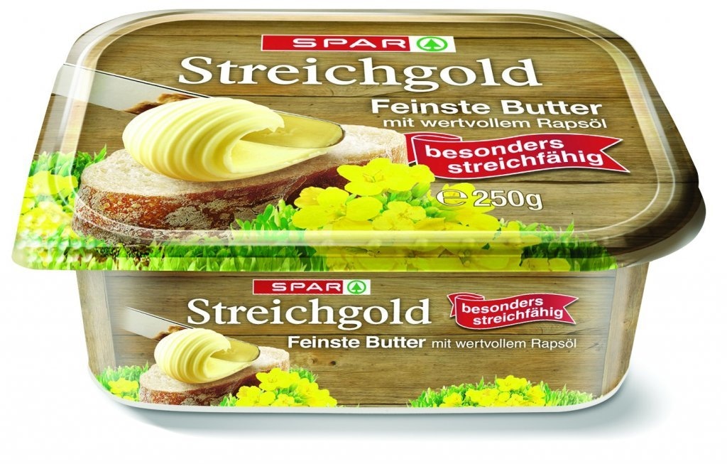 Miješani namaz Streichgold 250 g Akcija u trgovini Spar