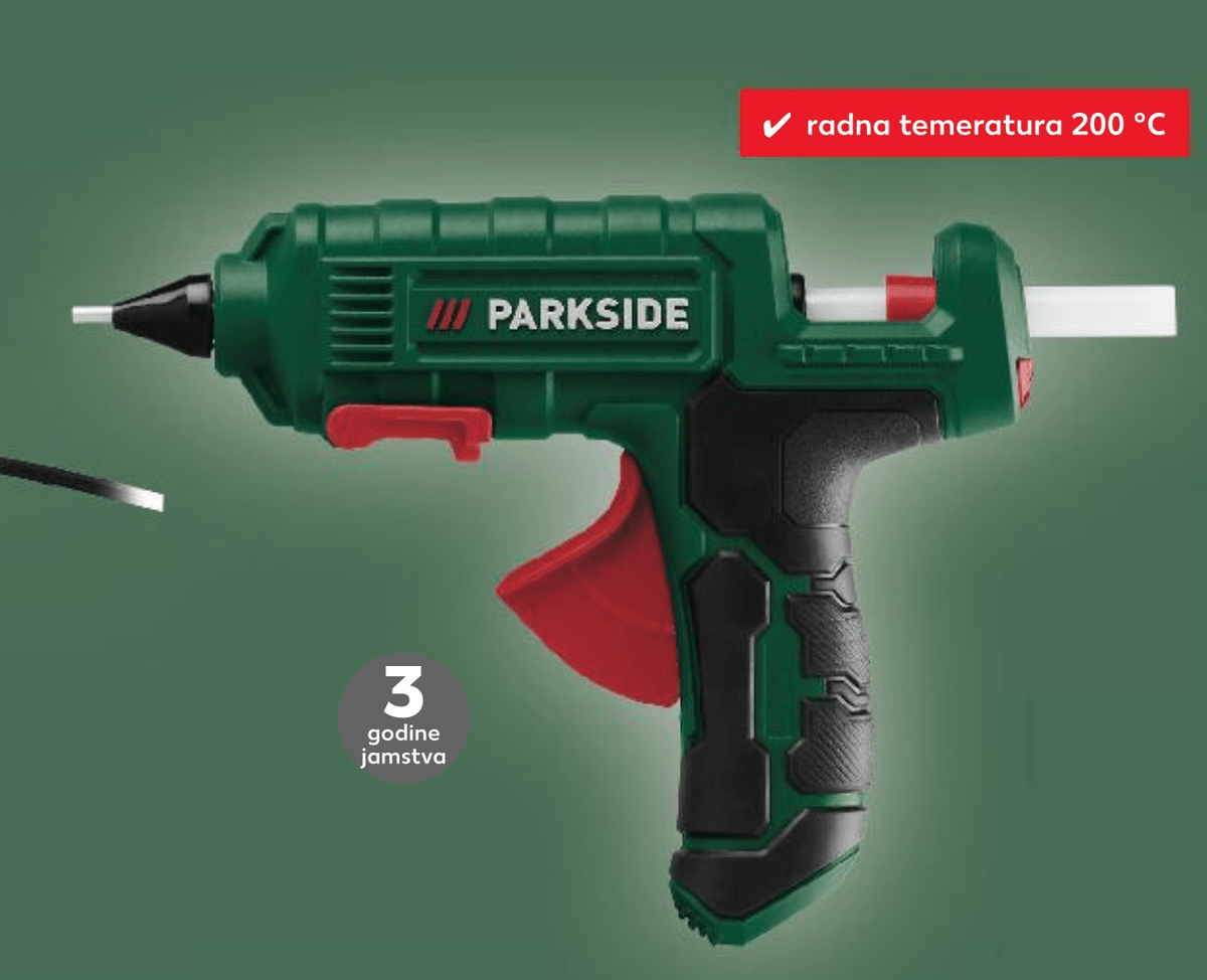 PARKSIDE® Pištolj za vruće ljepilo - Akcija u trgovini Kaufland
