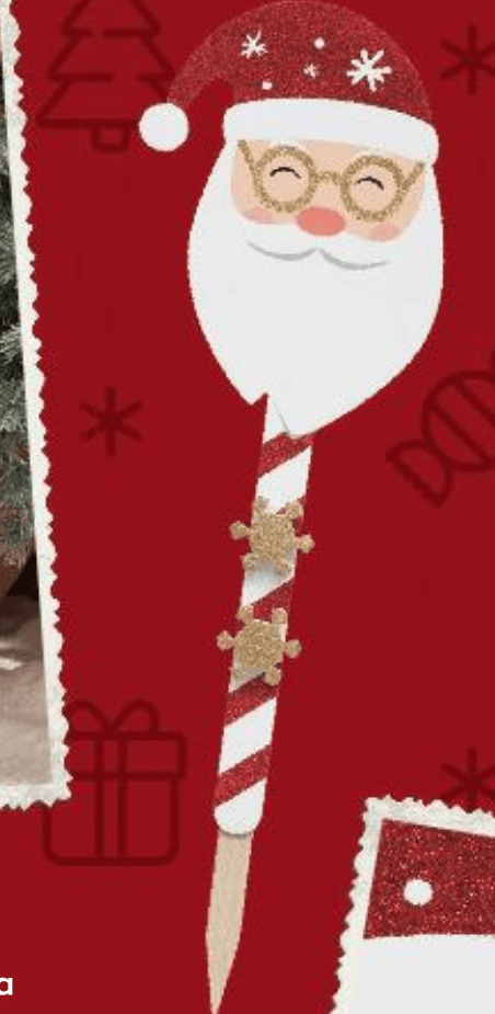 Dekoracija Znak djeda Mraza cca 70 cm - Akcija u trgovini Kaufland