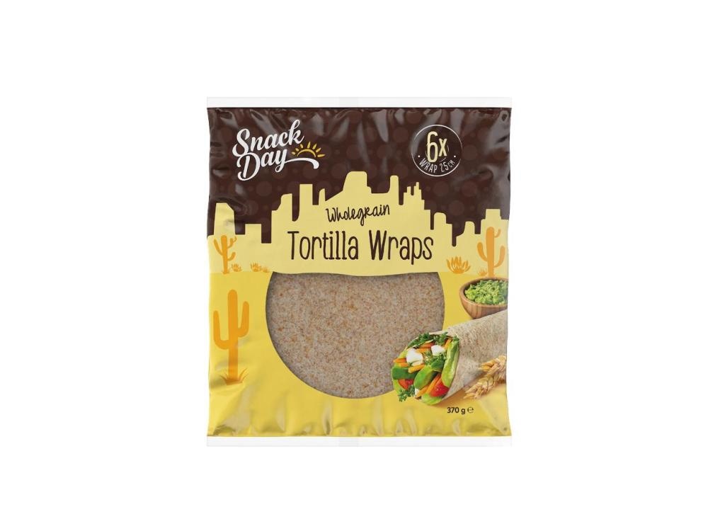Snack Day Integralne tortilje 370 g - Akcija u trgovini Lidl