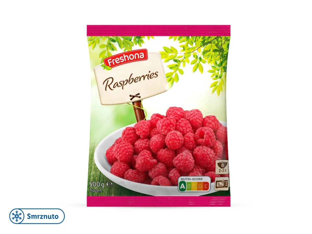 Maline 500 g - Akcija u trgovini Lidl