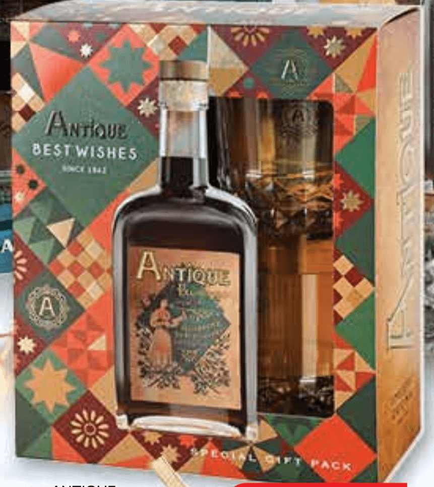 Antique Pelinkovac 0,7 l + 2 čaše - Akcija u trgovini Plodine