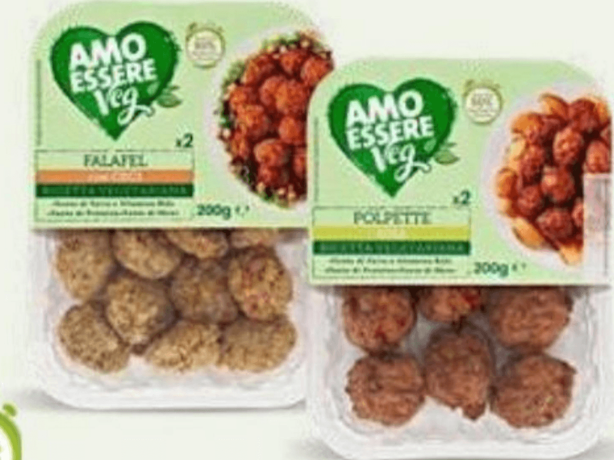 Amo Essere Veg Okruglice od soje/falafel od slanutka 200 g - Akcija u trgovini Eurospin
