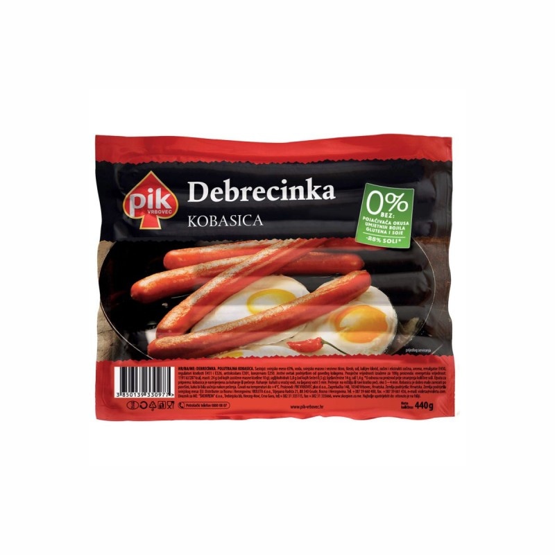 Kobasica Debrecinka 440 g PIK - Akcija u trgovini NTL