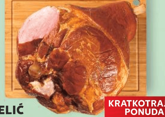 KUDELIĆ Kuhana šunka 1 kg - Akcija u trgovini Kaufland