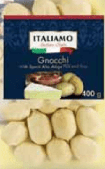 Svježi punjeni gnocchi 400 g ili 500 g Italiamo - Akcija u trgovini Lidl
