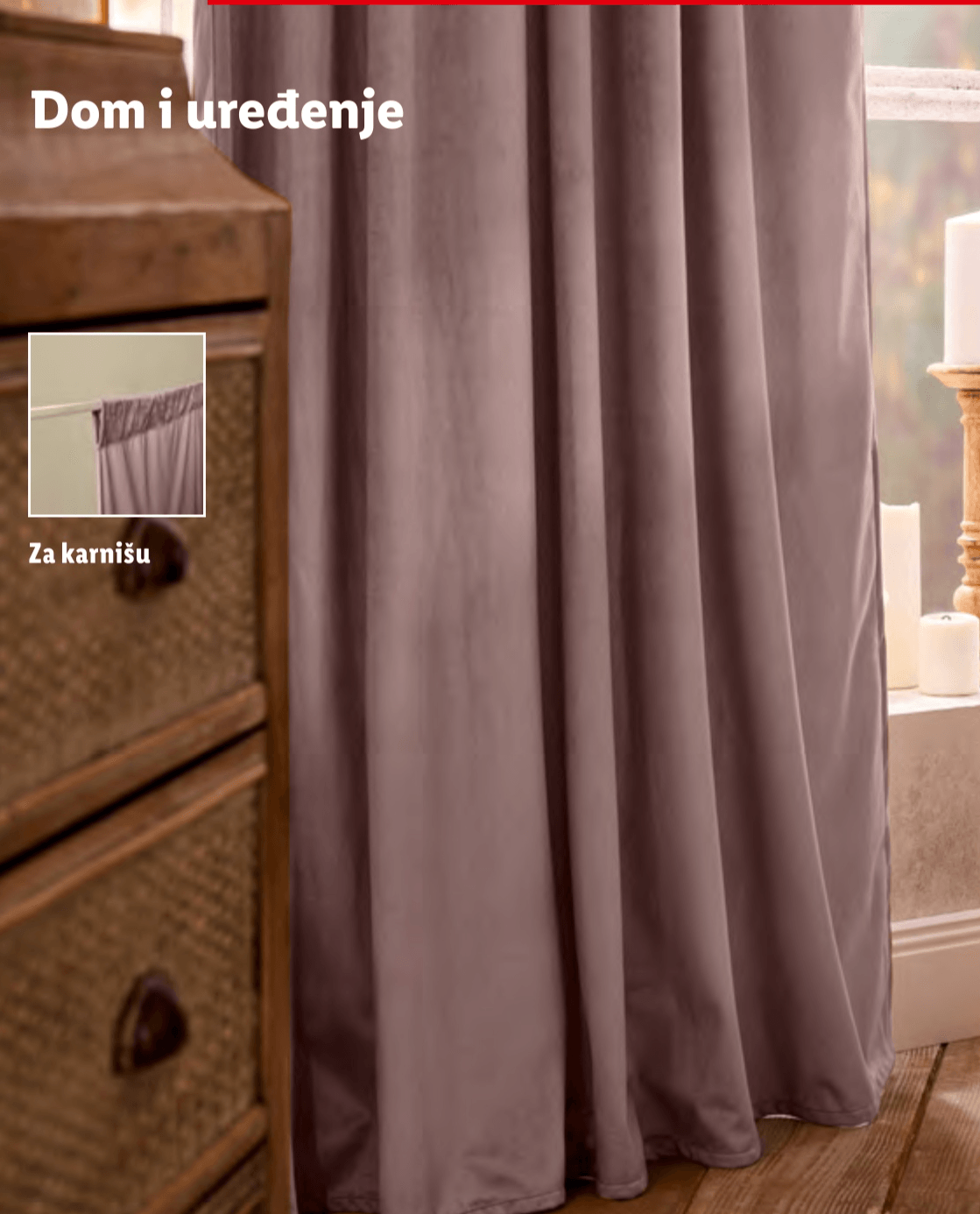 LIVARNO Zavjese Set - Akcija u trgovini Lidl