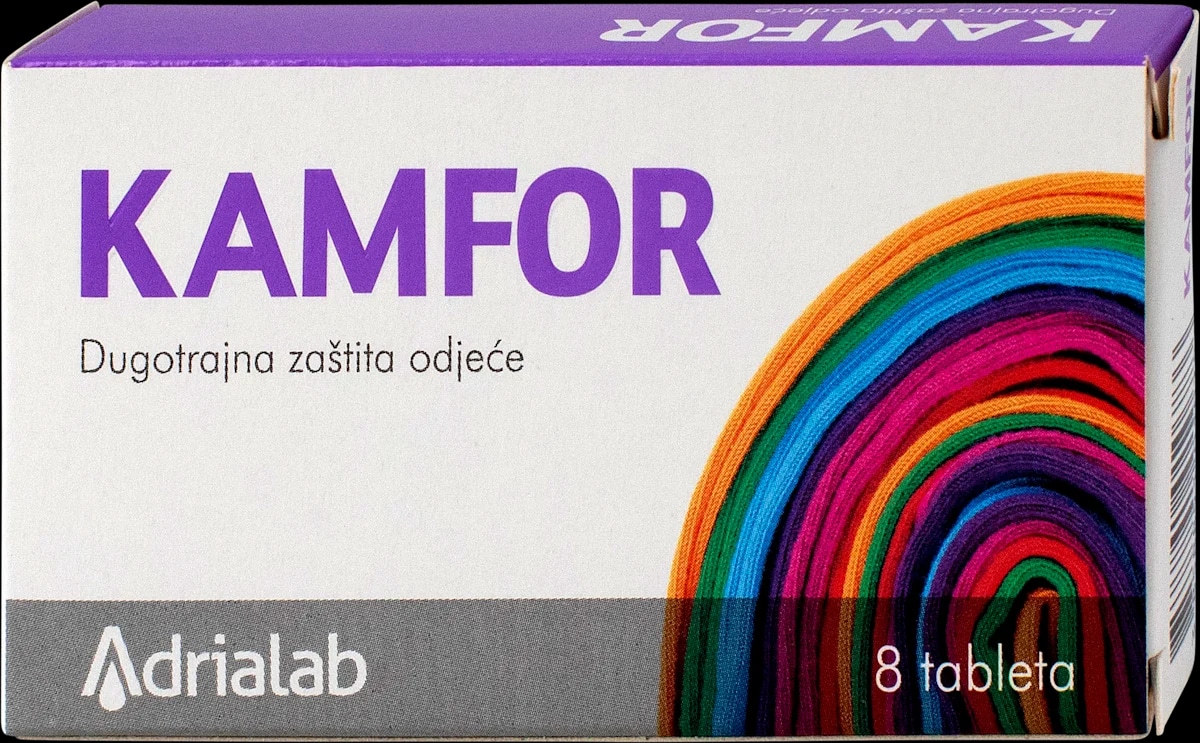 Kamfor tablete protiv moljaca 8 kom - Akcija u trgovini Tommy