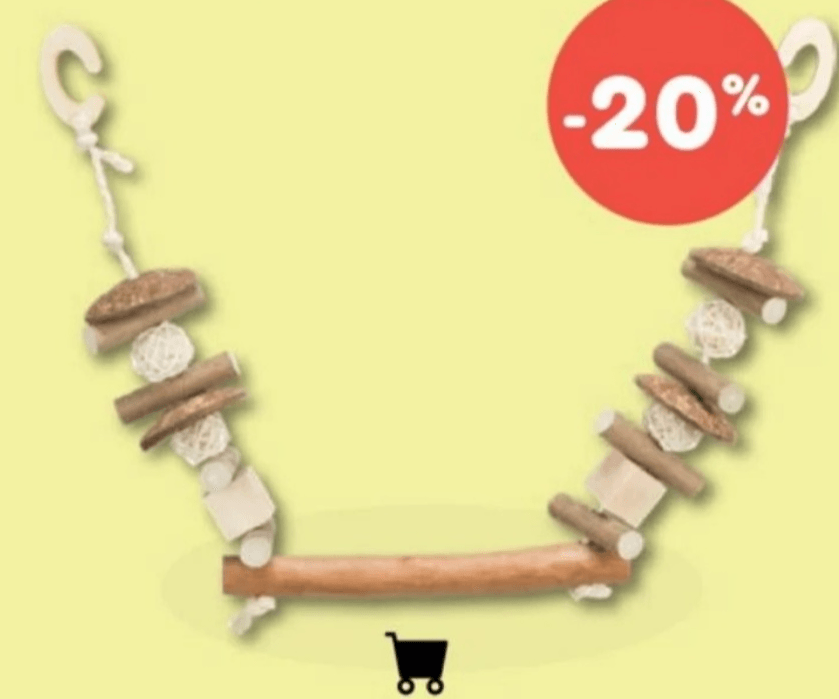 TRIXIE igračka za ptice 20x30 cm - Akcija u trgovini Zoo City