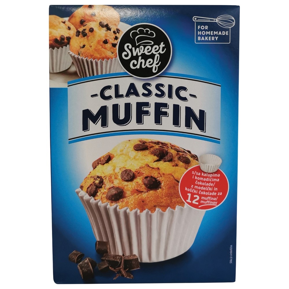 Sweet Chef muffin classic 310 g Akcija u trgovini Konzum