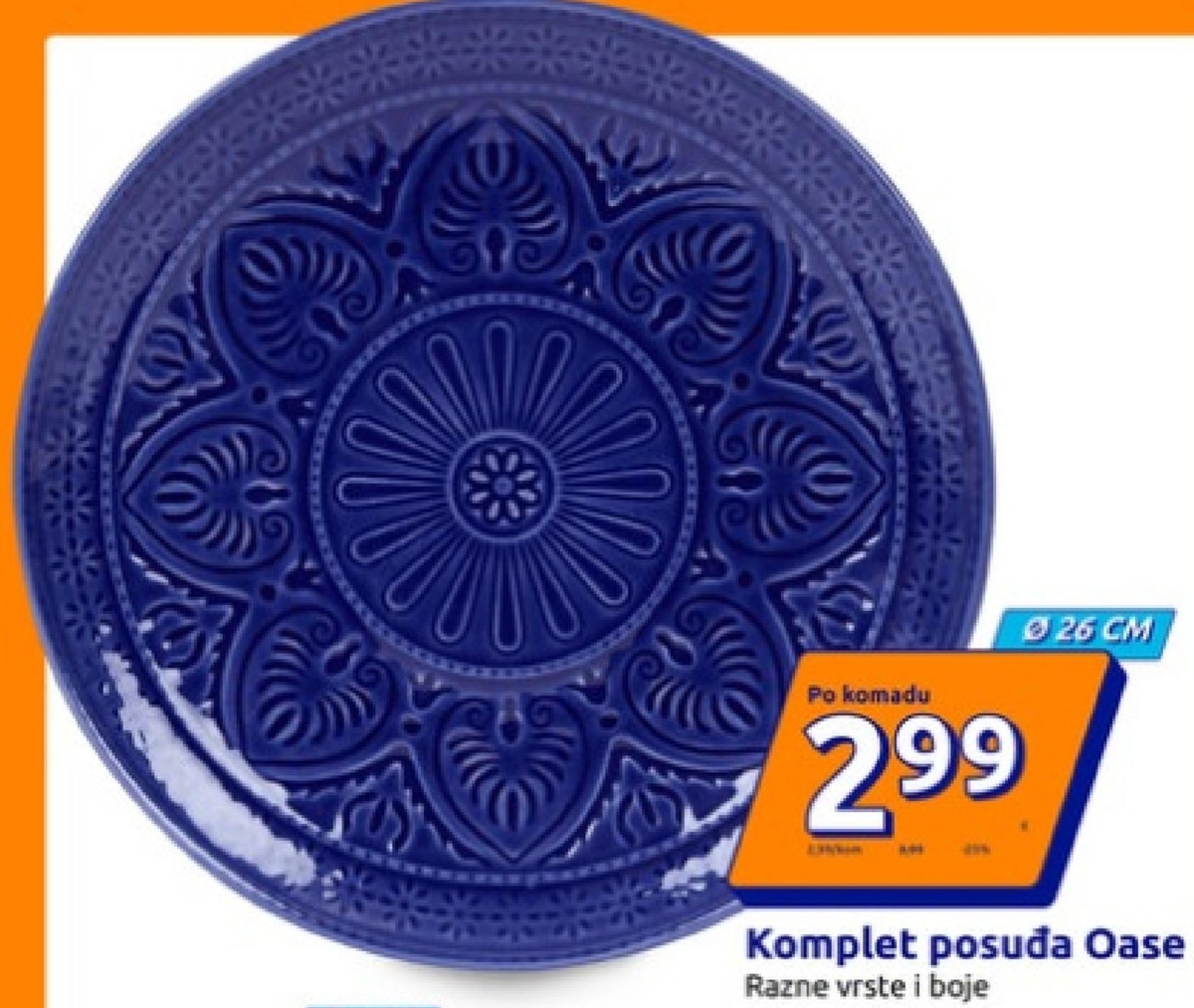 Oase tanjur - Akcija u trgovini Action