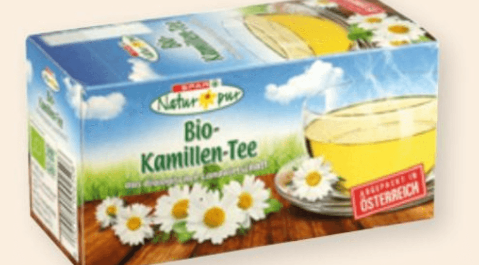 Čaj Kamilica Bio 32 g Natur Pur - Akcija u trgovini Spar