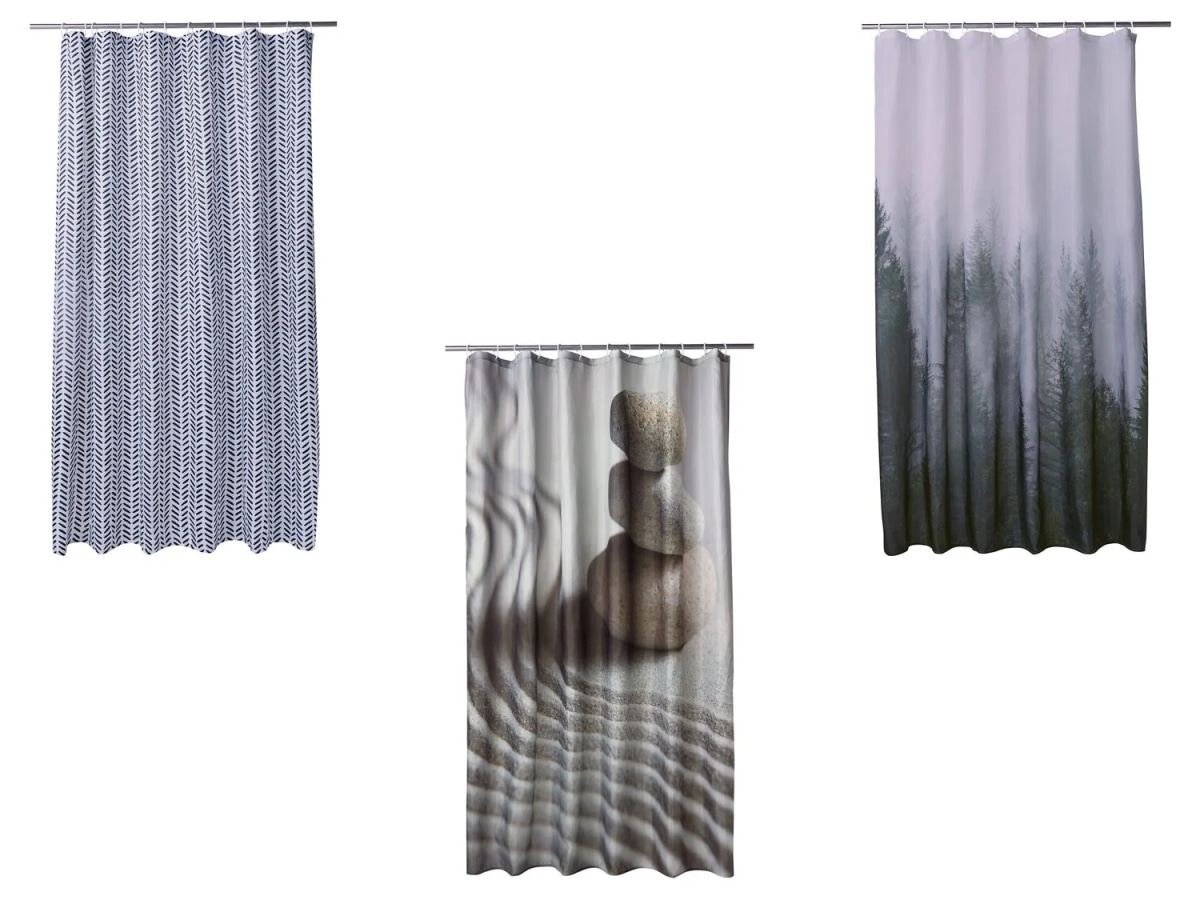 Zavjesa za tuš Komad LIVARNO - Akcija u trgovini Lidl