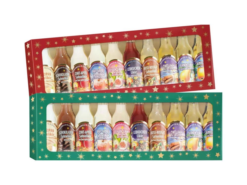 Božićni likeri 10 x 20 ml - Akcija u trgovini Lidl