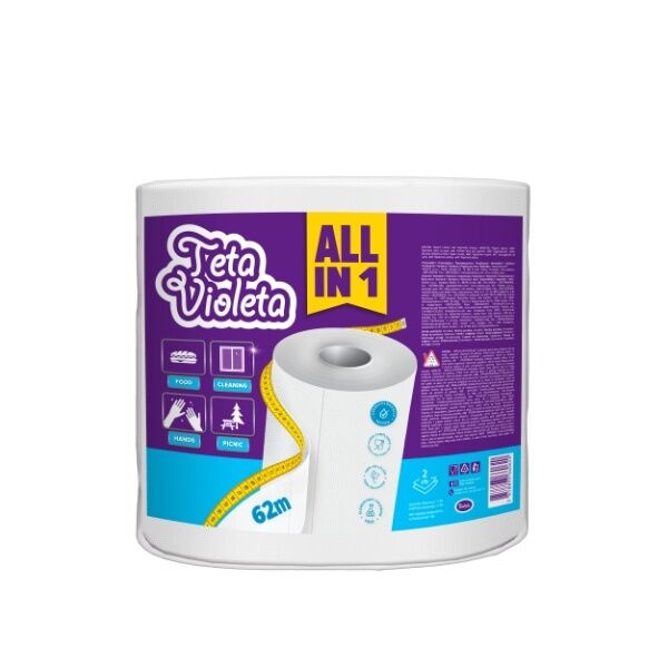 Violeta papirnati ručnici 1 rola, 2 sloja - Akcija u trgovini Bakmaz