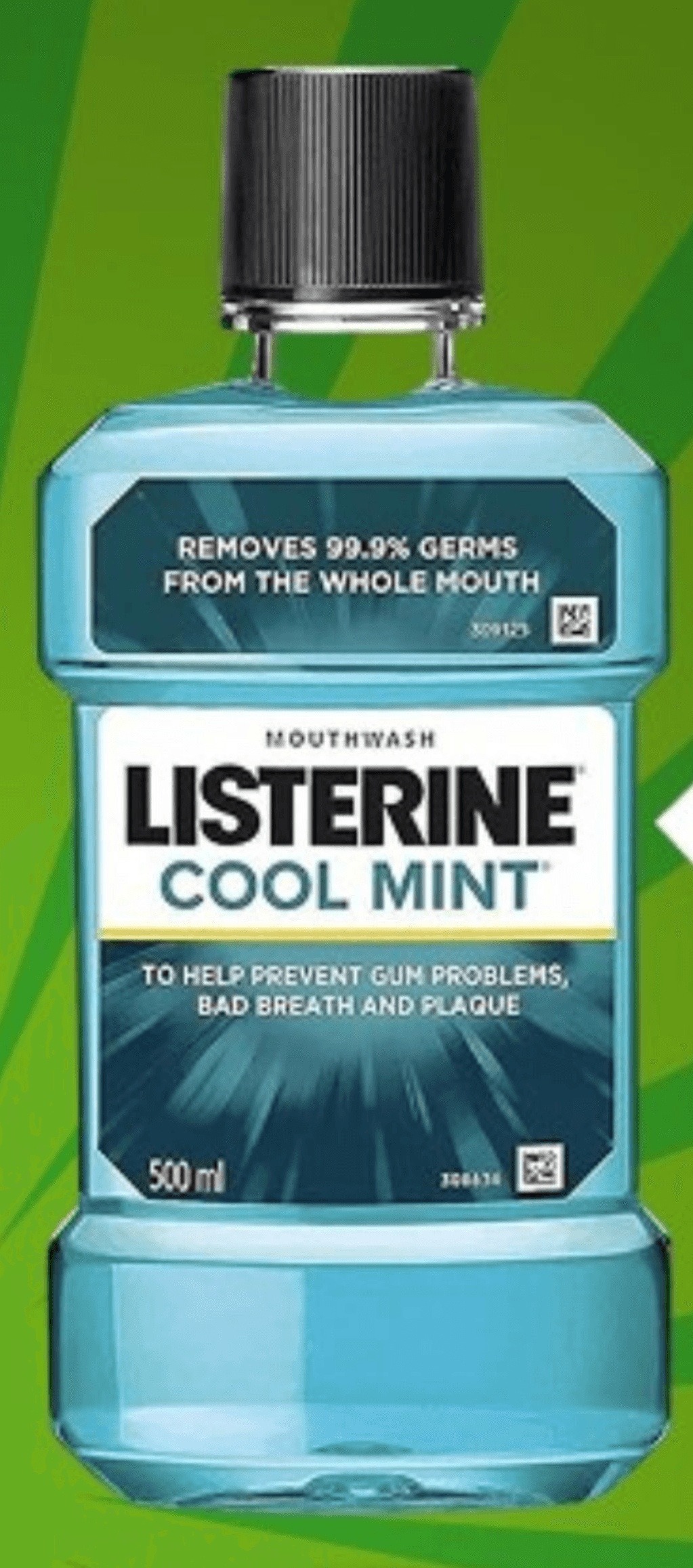 Listerine Cool Mint 500 ml - Akcija u trgovini Žabac