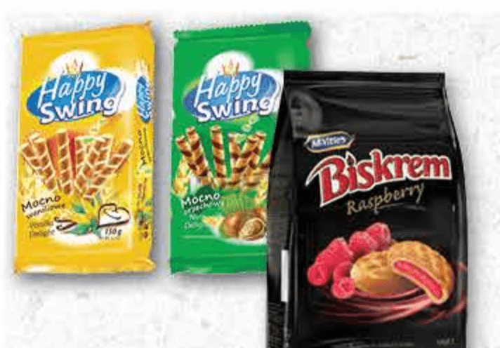 McVitie's ili Happy Swing Keksi ili vafli 50 - 250 g - Akcija u trgovini Plodine