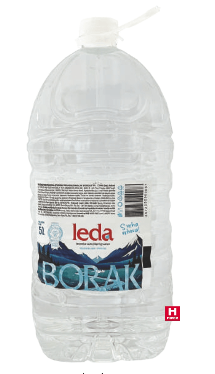 Leda Voda 5 L - Akcija u trgovini Tommy
