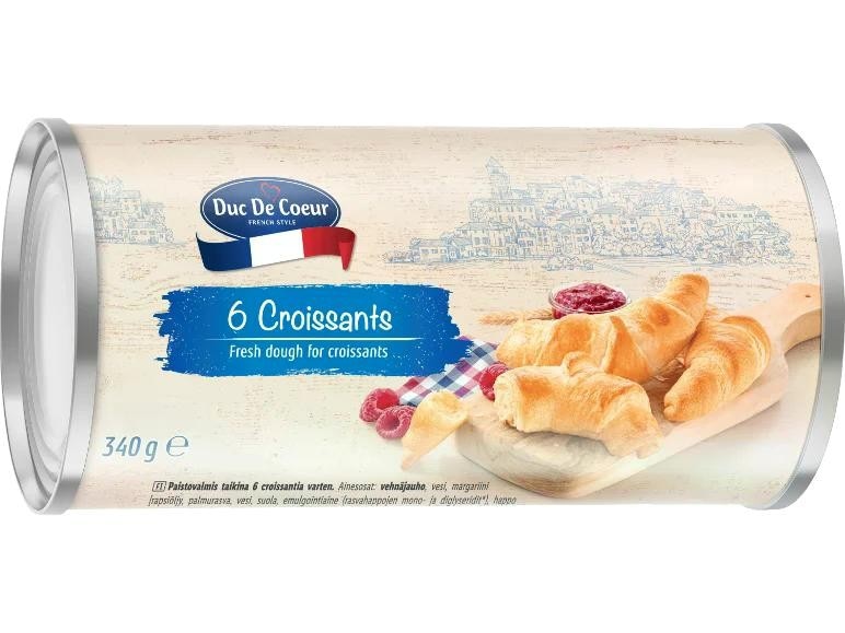 Duc De Coeur Svježe tijesto za kroasane 340 g Akcija u trgovini Lidl