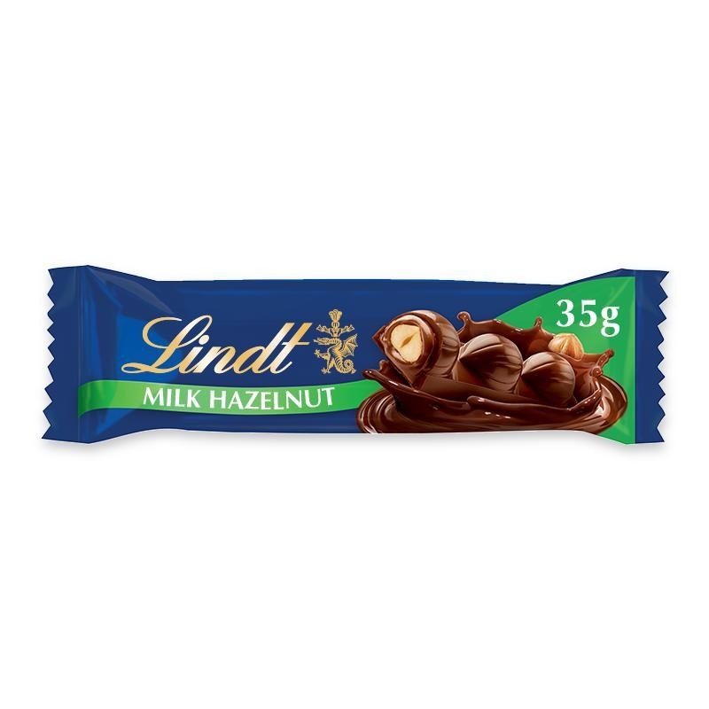 Lindt Milk Chocolate Hazelnut 35g Akcija u trgovini Žabac
