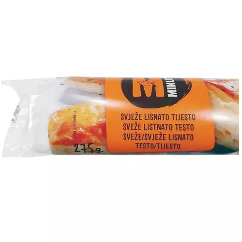 Minute Lisnato tijesto 275g - Akcija u trgovini Konzum